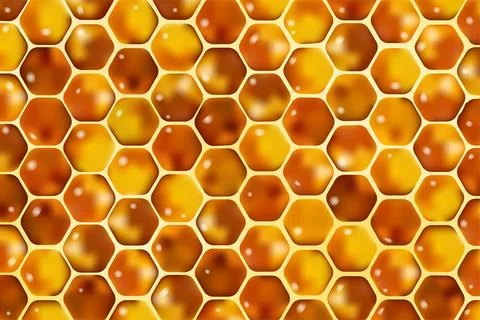 Honeycomb Stock Illustration