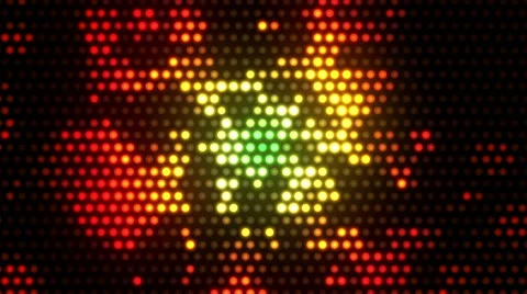 Honeycomb Light Wall Pattern Stock-Footage 47498951