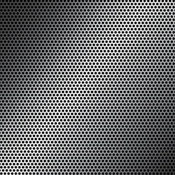 Honeycomb metal background Stock Illustration