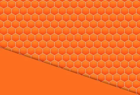Honeycomb pattern background for web design. Stock Illustration