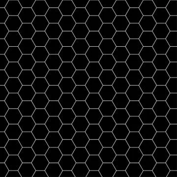 Honeycomb Pattern Hexagonal 库存插图