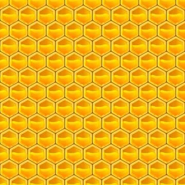 Honeycomb pattern Stock-Illustration