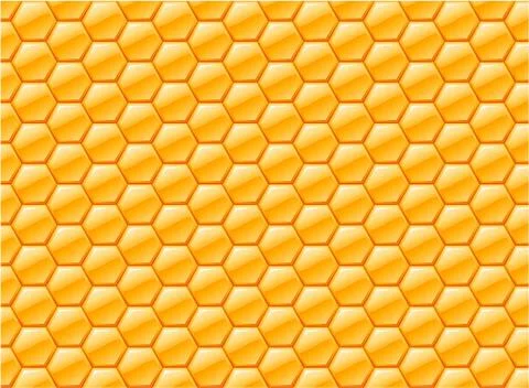 Honeycomb pattern internet background Stock Illustration