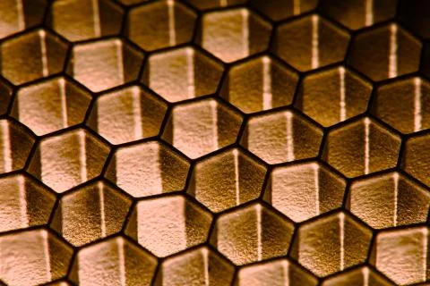 Honeycomb pattern Stock Photos