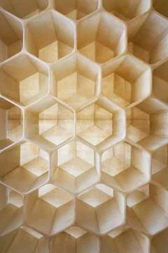 Honeycomb as the perfect backdrop Stock Photos