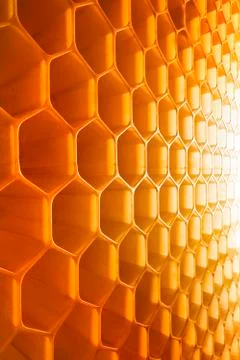 Honeycomb as the perfect backdrop Stock Photos