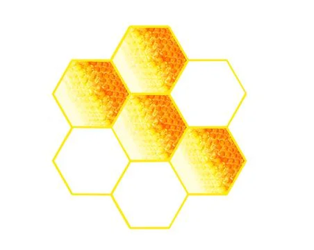 Honeycomb Foto stock