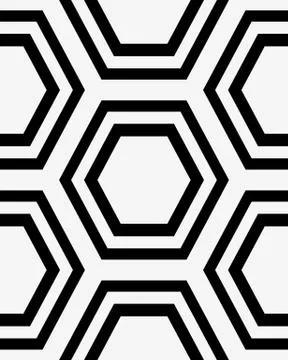 Honeycomb seamless Stock Illustration