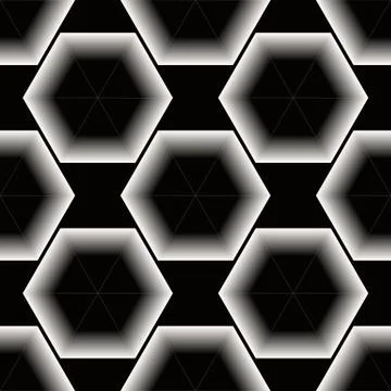 Honeycomb seamless pattern. Abstract geometric background eps 10 Illustrazione stock