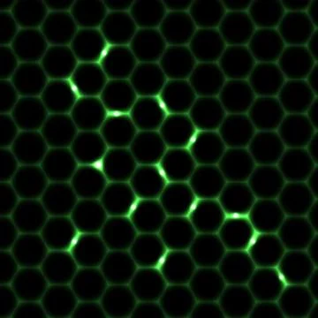 Honeycomb seamless pattern background Stock Illustration