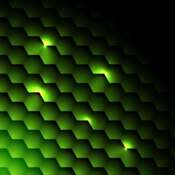 Honeycomb seamless pattern background Stock-Illustration