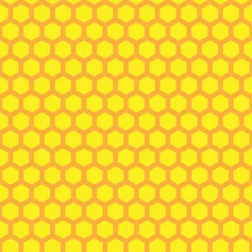 Honeycomb seamless pattern Stock Illustration