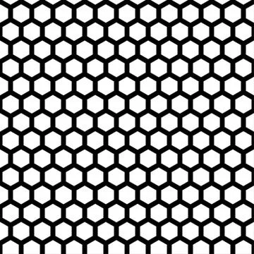 Honeycomb seamless pattern Stock Illustration