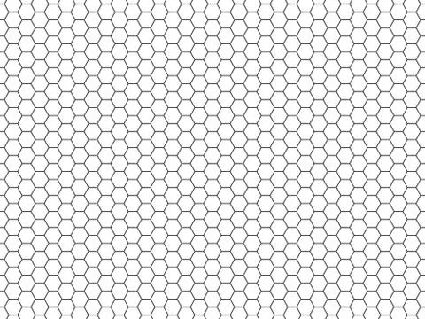 Honeycomb seamless pattern Stock Illustration