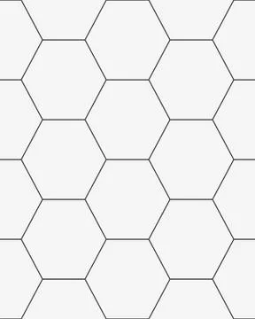 Honeycomb seamless pattern Stock Illustration