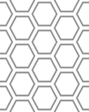 Honeycomb seamless pattern Stock Illustration
