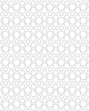 Honeycomb seamless pattern Stock Illustration