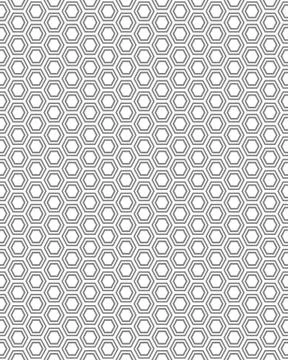 Honeycomb seamless pattern Illustrazione stock