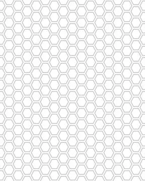 Honeycomb seamless pattern Stock Illustration