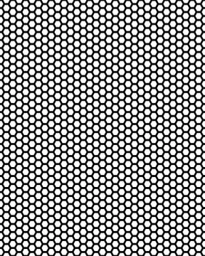 Honeycomb seamless pattern Stock Illustration