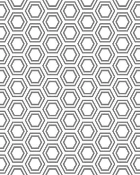 Honeycomb seamless pattern Stock Illustration