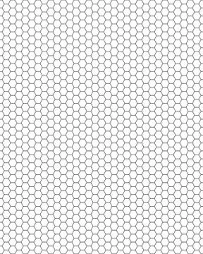 Honeycomb seamless pattern Stock Illustration