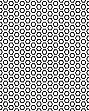 Honeycomb seamless pattern Stock Illustration
