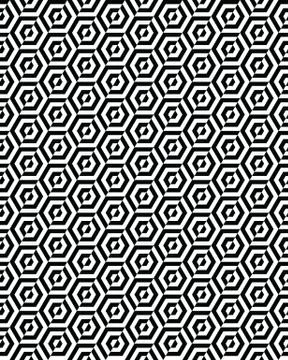 Honeycomb seamless pattern Stock Illustration