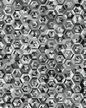 Honeycomb seamless pattern Stock Illustration