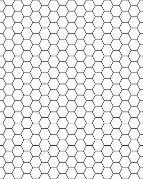 Honeycomb seamless pattern Stock Illustration