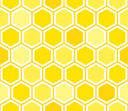 Honeycomb seamless pattern Illustrazione stock
