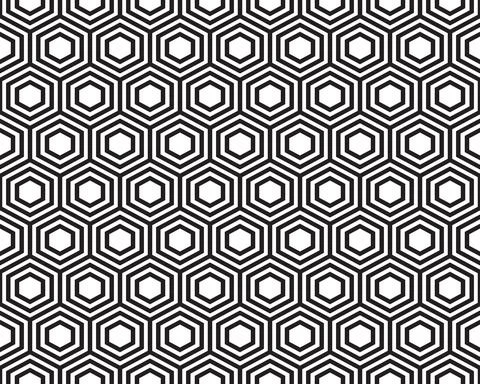 Honeycomb seamless pattern Stock Illustration