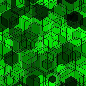 Honeycomb seamless pattern. Repeated overlap hexagon motif texture print Stockillustratie