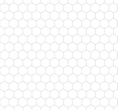 Honeycomb seamless pattern, vector illustration Stock Illustration