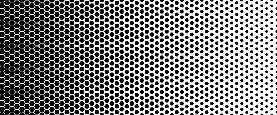 Honeycomb tech pattern with carbon hexagon for technology and sport banners. イラスト素材