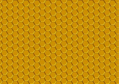 Honeycomb Texture Stock Illustration