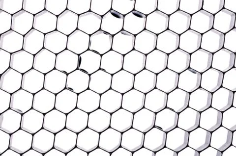Honeycomb texture Stock Photos