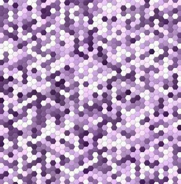Honeycomb texture in violet spectrum Illustrazione stock