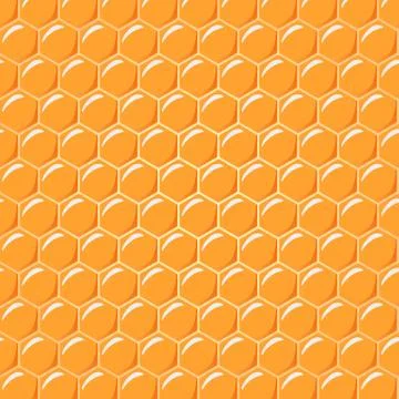 Honeycomb as vector background Stock Illustration