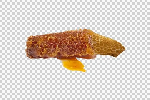 Honeycomb vector design isolated transparent background Illustrazione stock