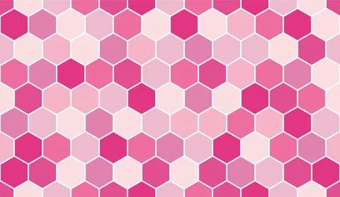 Honeycomb vector pattern for design textiles and backgrounds Stock Illustration