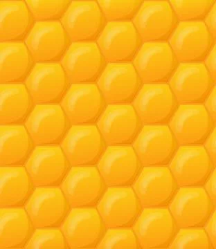 Honeycomb wallpaper pattern Stock Illustration
