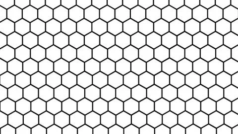 Honeycomb white background, Hexagon texture, 3d white paper background, abstr Stock Illustration