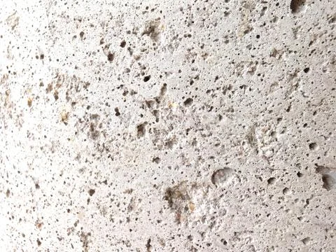 Honeycombed Concrete Surface Close-Up Stock Photos