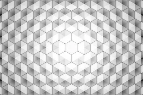 Honeycombs. Background abstract minimalistic white Stock Illustration