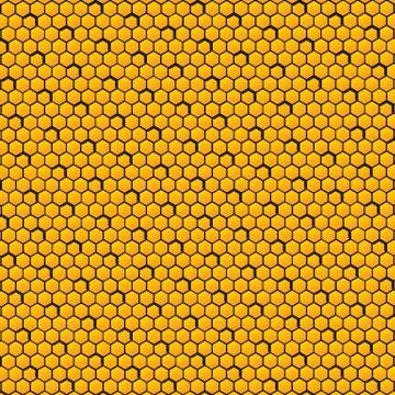 Honeycombs Honey Background flat vector logo design modern colour symbol isol Stock Illustration