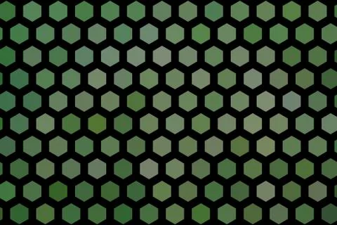 Honeycombs pattern. Multi-colored rectangular pixel background. 스톡 일러스트