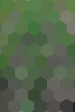 Honeycombs pattern. Multi-colored rectangular pixel background. Stock Illustration