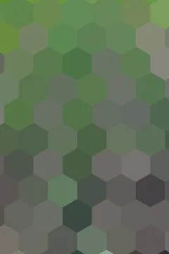 Honeycombs pattern. Multi-colored rectangular pixel background. Stock Illustration