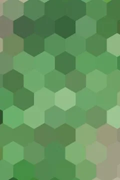 Honeycombs pattern. Multi-colored rectangular pixel background. Illustrazione stock